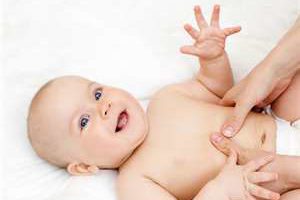 Baby receiving bowne therapy